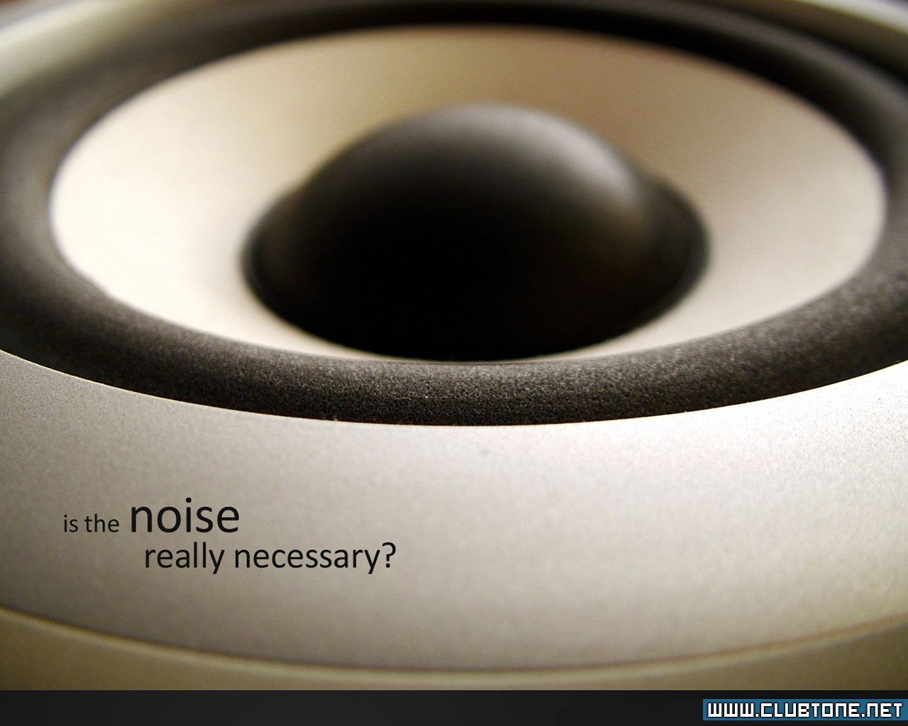 Is the noise really neccessary, колнки, динамик  