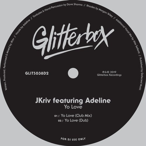 Jkriv feat. Adeline  - Yo Love (Dub)