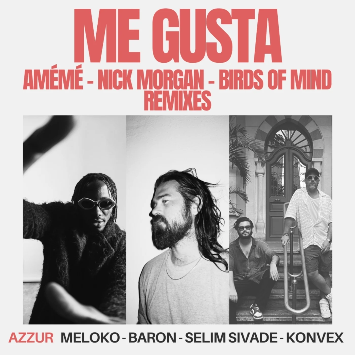AZZUR, Meloko, Baron (FR), Selim Sivade, Konvex (FR) - Me Gusta (Birds of Mind Remix)