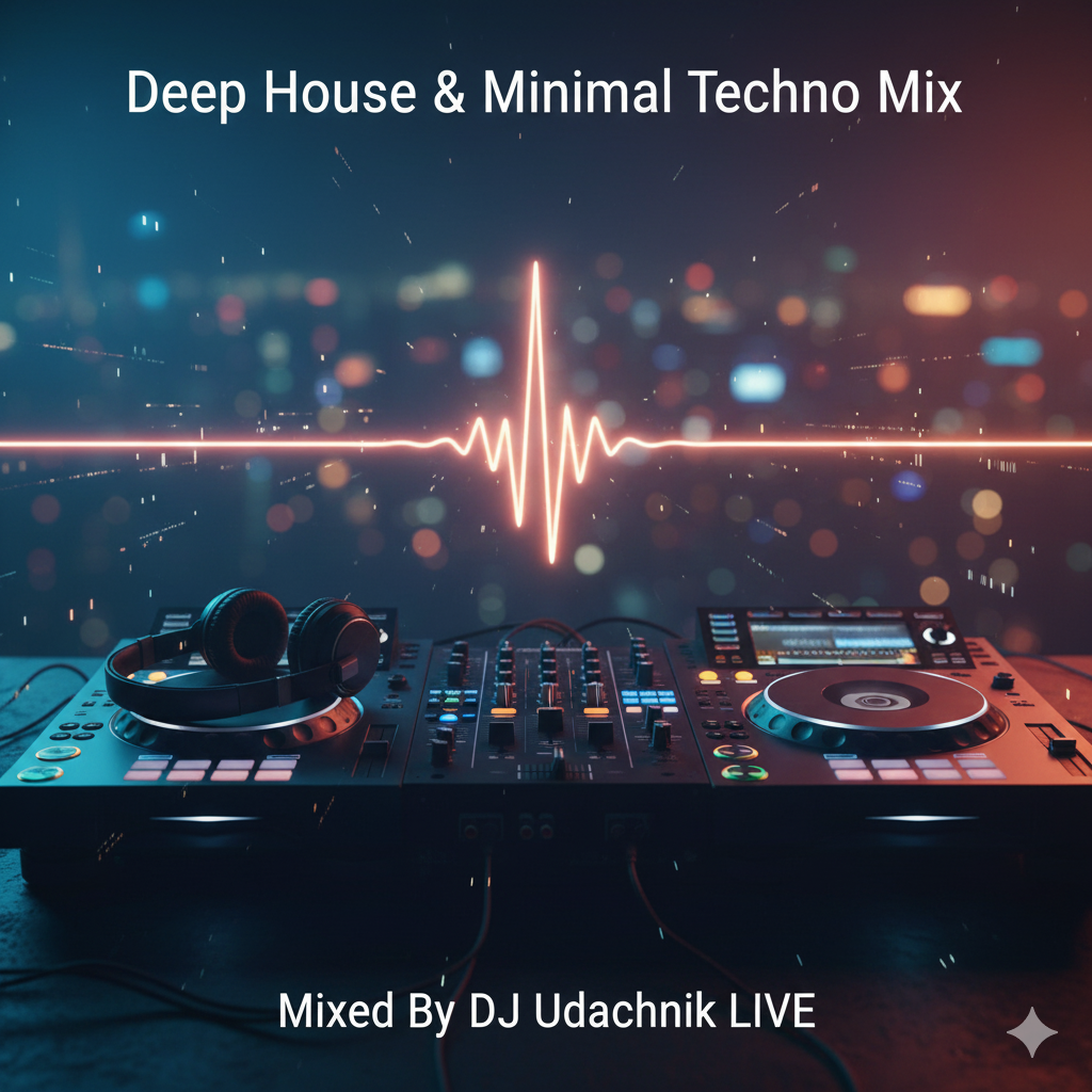 Deep House & Minimal Techno Mix By DJ Udachnik LIVE