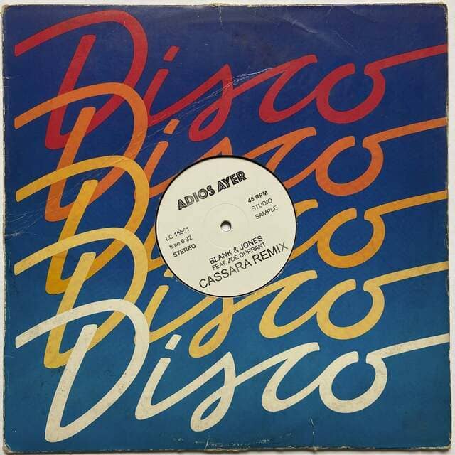 Blank & Jones, Zoe Durrant - Adios Ayer (Cassara Extended Remix)