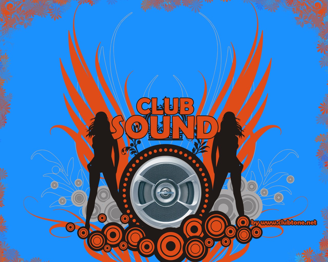 club sound, девушки, абстация, эксклюзив  